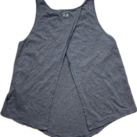 Under Armour Dark Gray Women’s Tank with “On Point” Graphic on Front - Picture 8 of 8